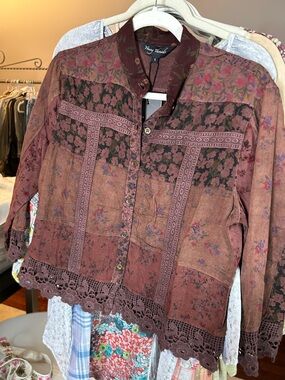 Young Threads brown jacket small